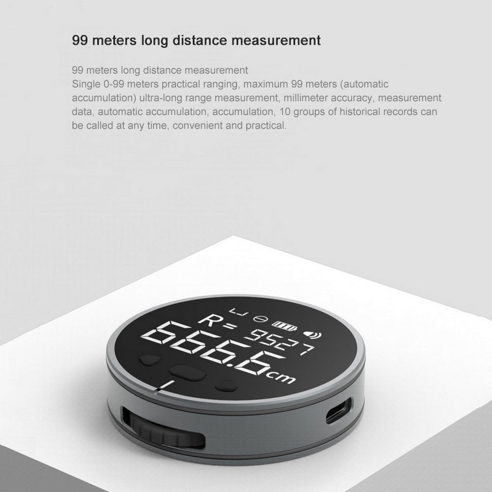 Digital Distance Measuring Tool – High Precision Electronic Ruler with LCD Display, Portable and Easy-to-Use
