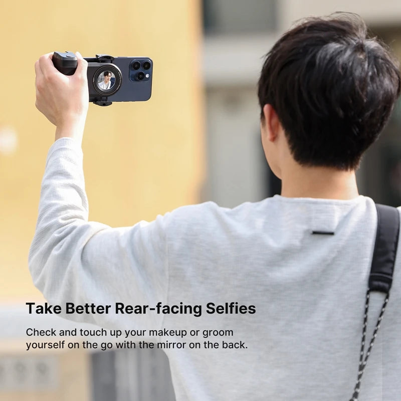 Ulanzi MA35 MagSafe Bluetooth Smartphone Grip – Camera Shutter Handle for Vertical & Horizontal Shooting
