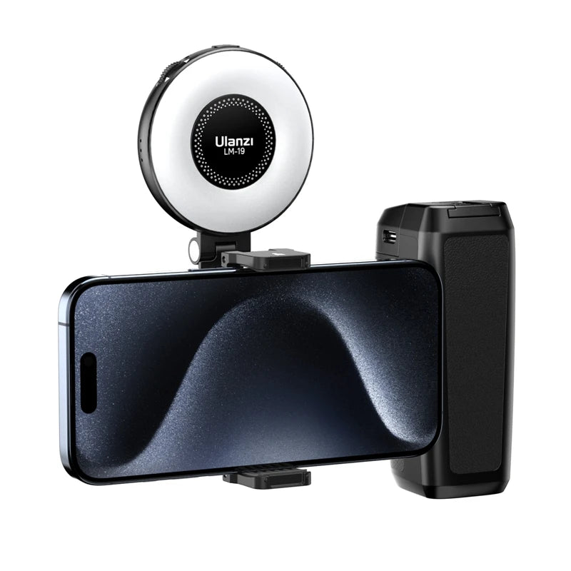 Ulanzi MA35 MagSafe Bluetooth Smartphone Grip – Camera Shutter Handle for Vertical & Horizontal Shooting