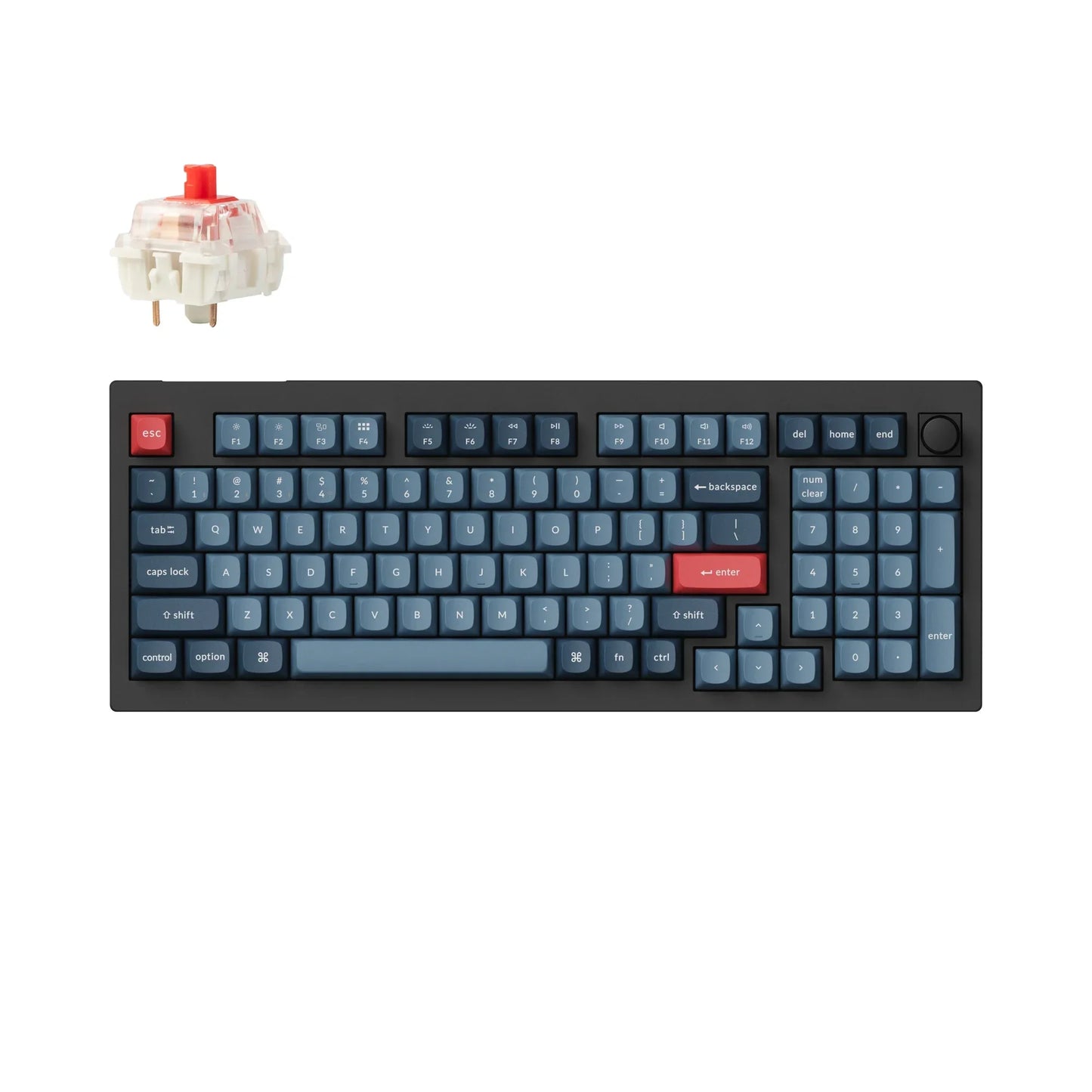 Keychron V5 Max Wireless Mechanical Keyboard | RGB Backlit & Hot-Swap Gateron Switches