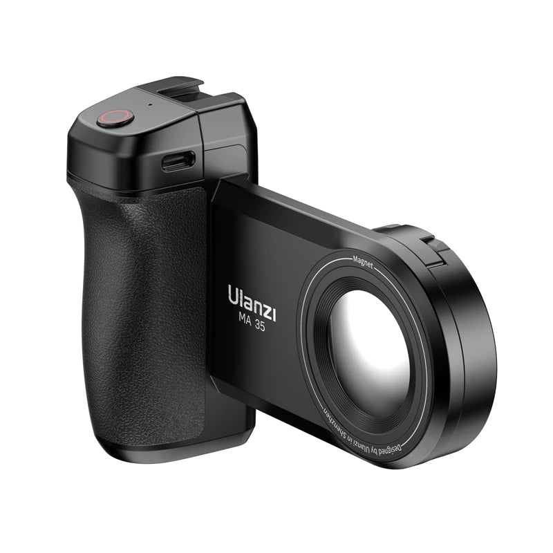 Ulanzi MA35 MagSafe Bluetooth Smartphone Grip – Camera Shutter Handle for Vertical & Horizontal Shooting