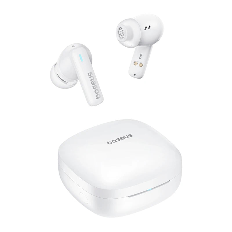 Voltivo | Baseus Bowie E19 Wireless Earbuds with Active Noise Cancelling, 30H Battery, Bluetooth 5.3, IPX4 Waterproof, HiFi Sound - Black