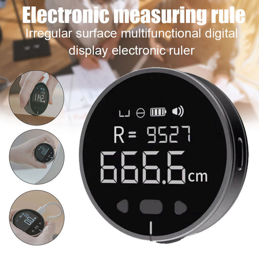 Digital Distance Measuring Tool – High Precision Electronic Ruler with LCD Display, Portable and Easy-to-Use